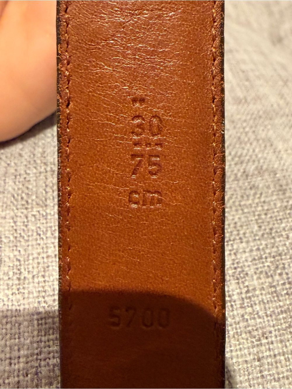 Vintage Coach Burgundy Leather Belt – Model 5700 – Size 30/75 🍷 - Picture 3 of 5